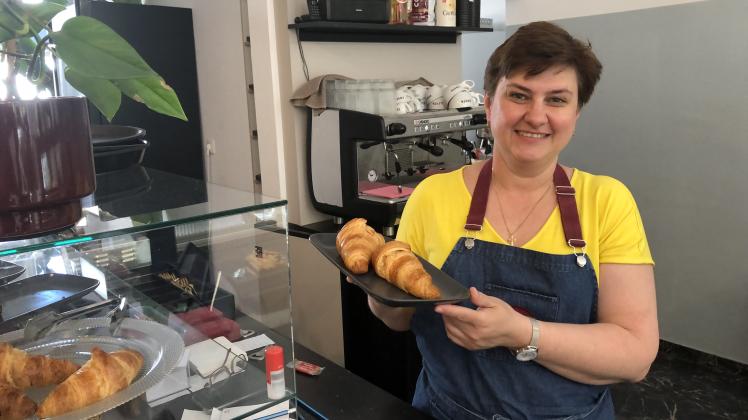 Yulia Niss ist die Chefin im Café YuNi in Elmshorn. Elmshorn Niss