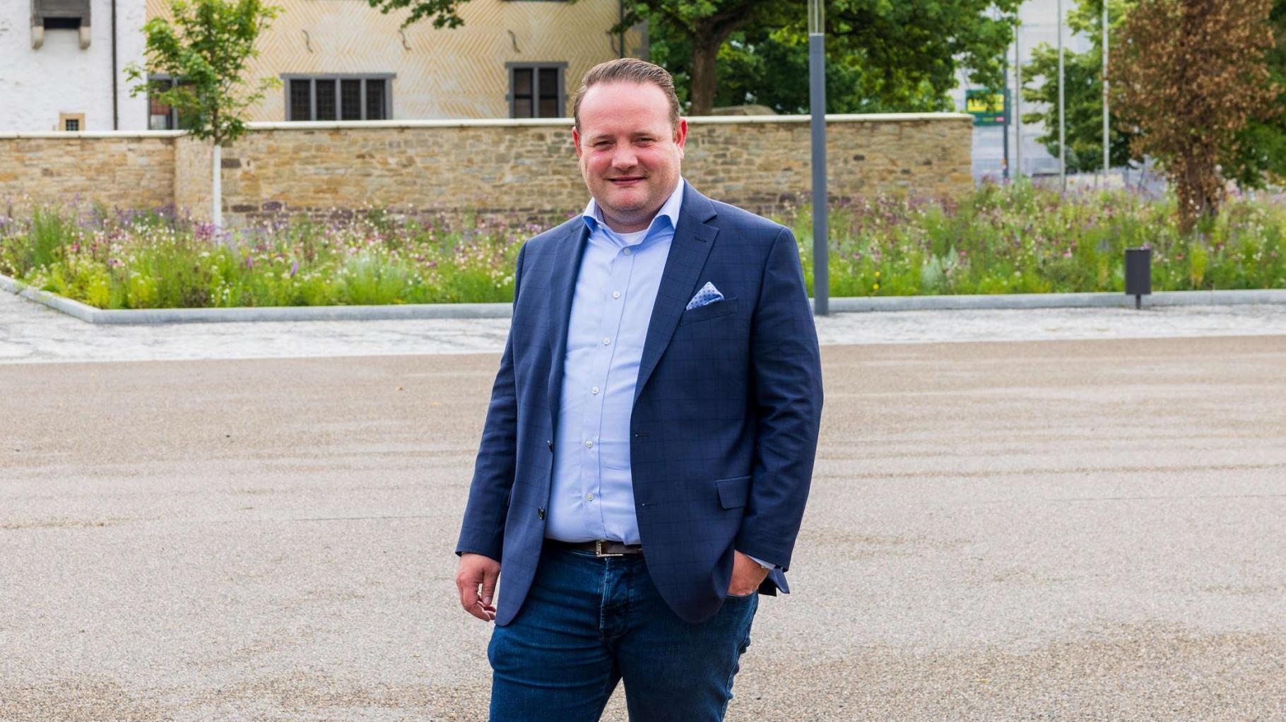 Werbeplakat und Wohnungslosenhilfe: Illenseer und sein Spagat in und für Osnabrück