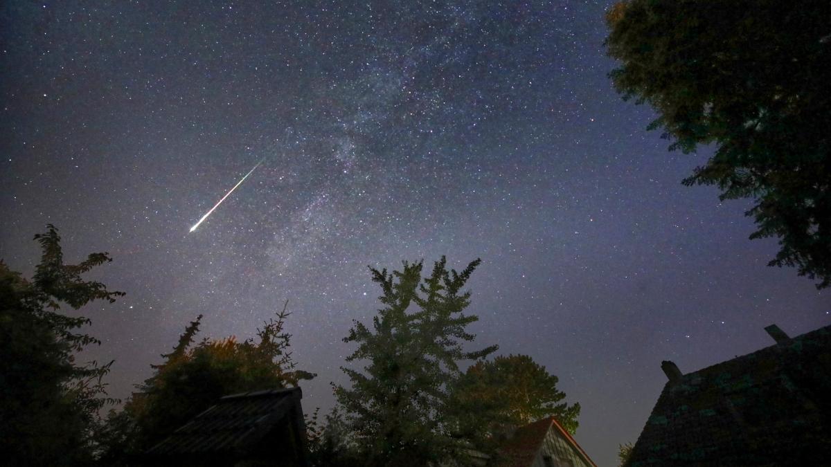 Perseids in Stormarn: Best time and places for shooting stars