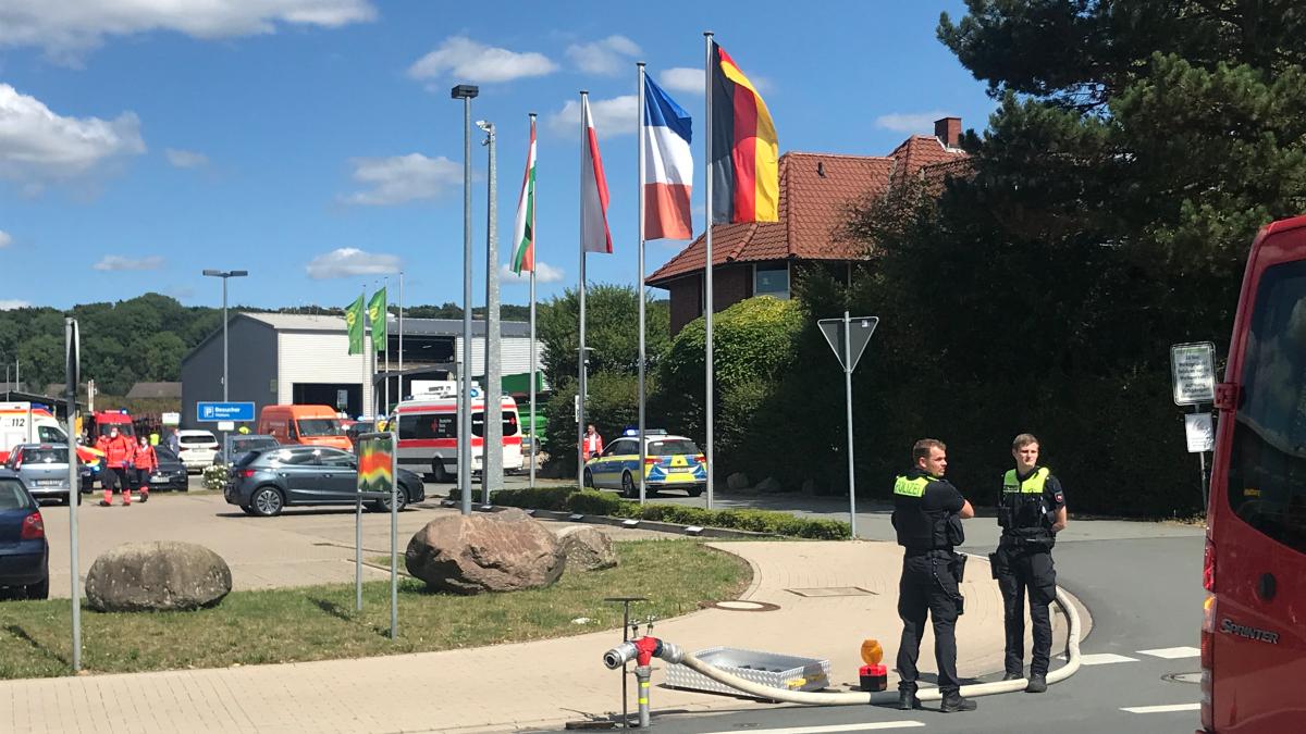 brand in bad laer heute