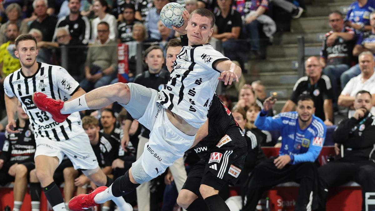 Elias Ellefsen á Skipagötu zachwyca w meczu THW Kiel z HC Erlangen