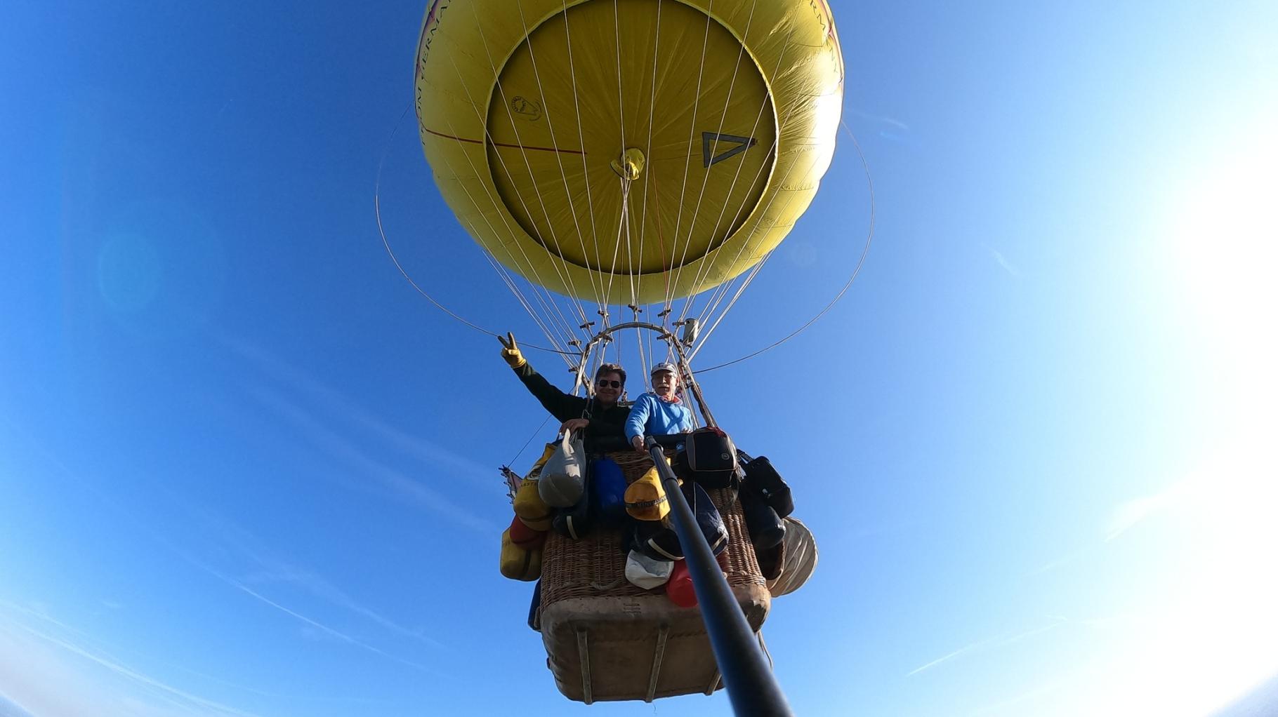 Weltmeisterlicher Ballonflug über Hagen aTW sorgt für Polizeieinsatz