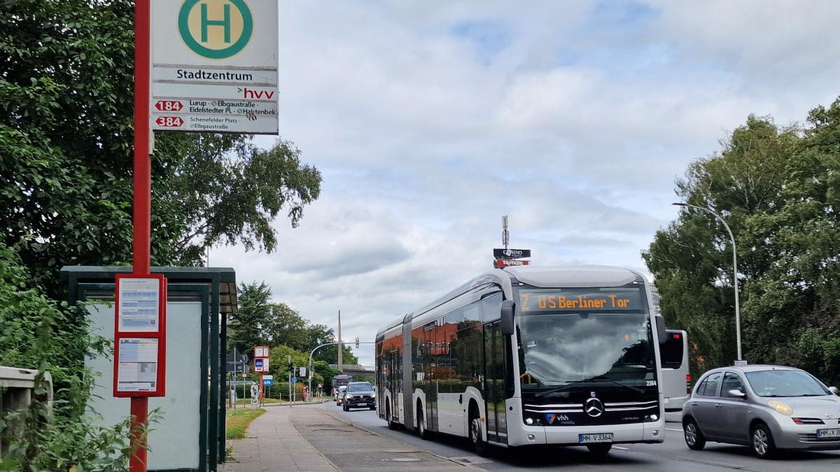 Schenefeld's bus service: There are four city center stops