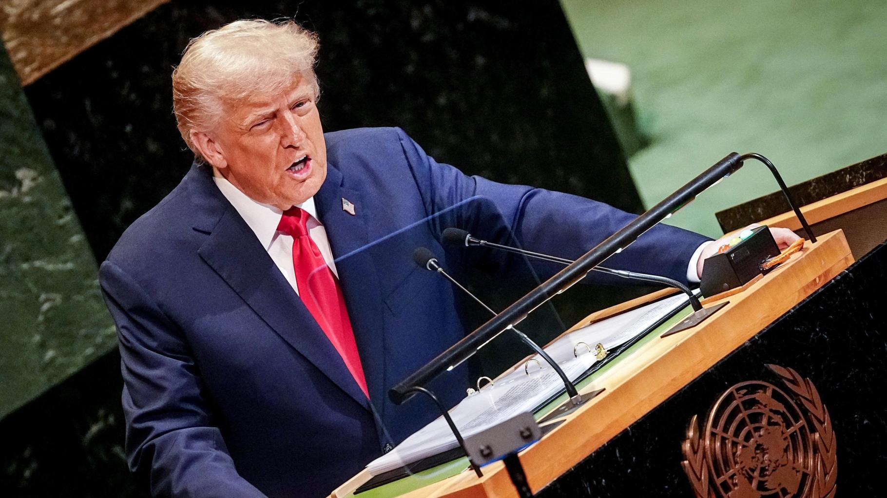 Trump redet vor der UN-Vollversammlung – scharfe Kritik an den Vereinten Nationen