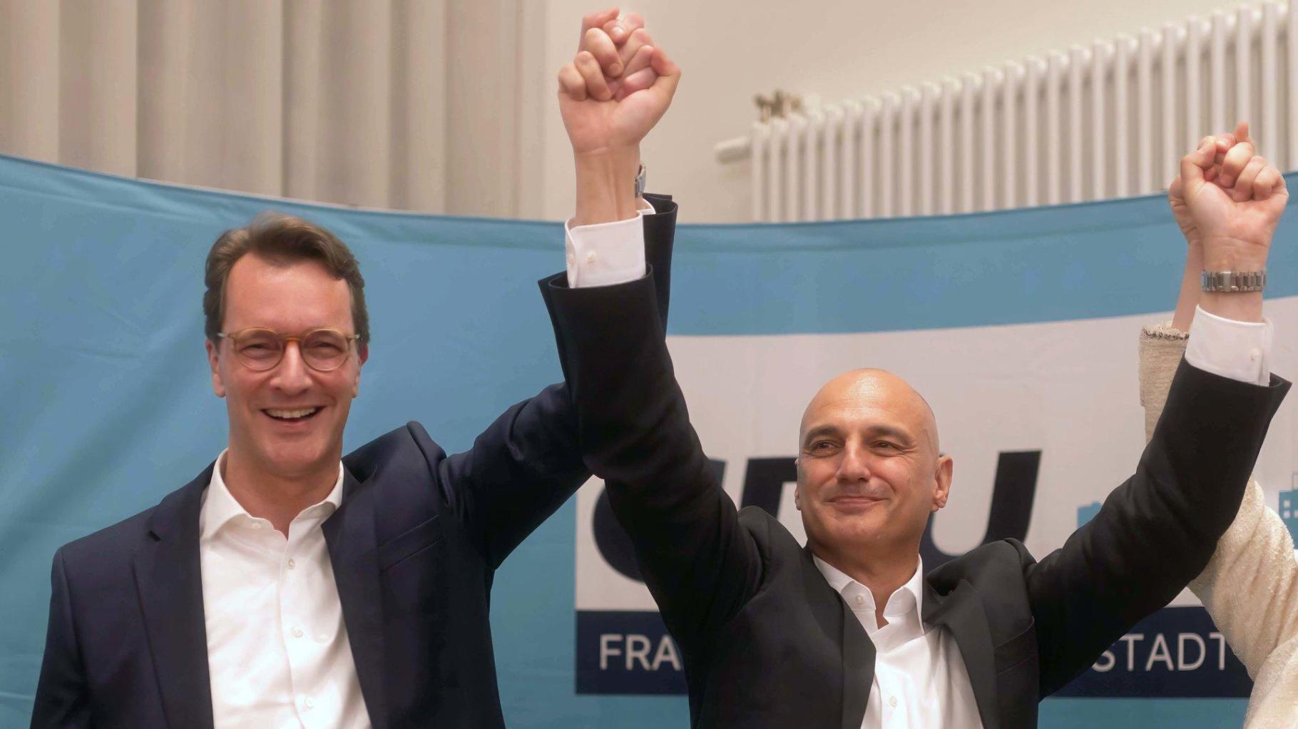 Reaktionen auf NRW-Stichwahlen – Wüst: „Votum für eine Politik der Mitte“