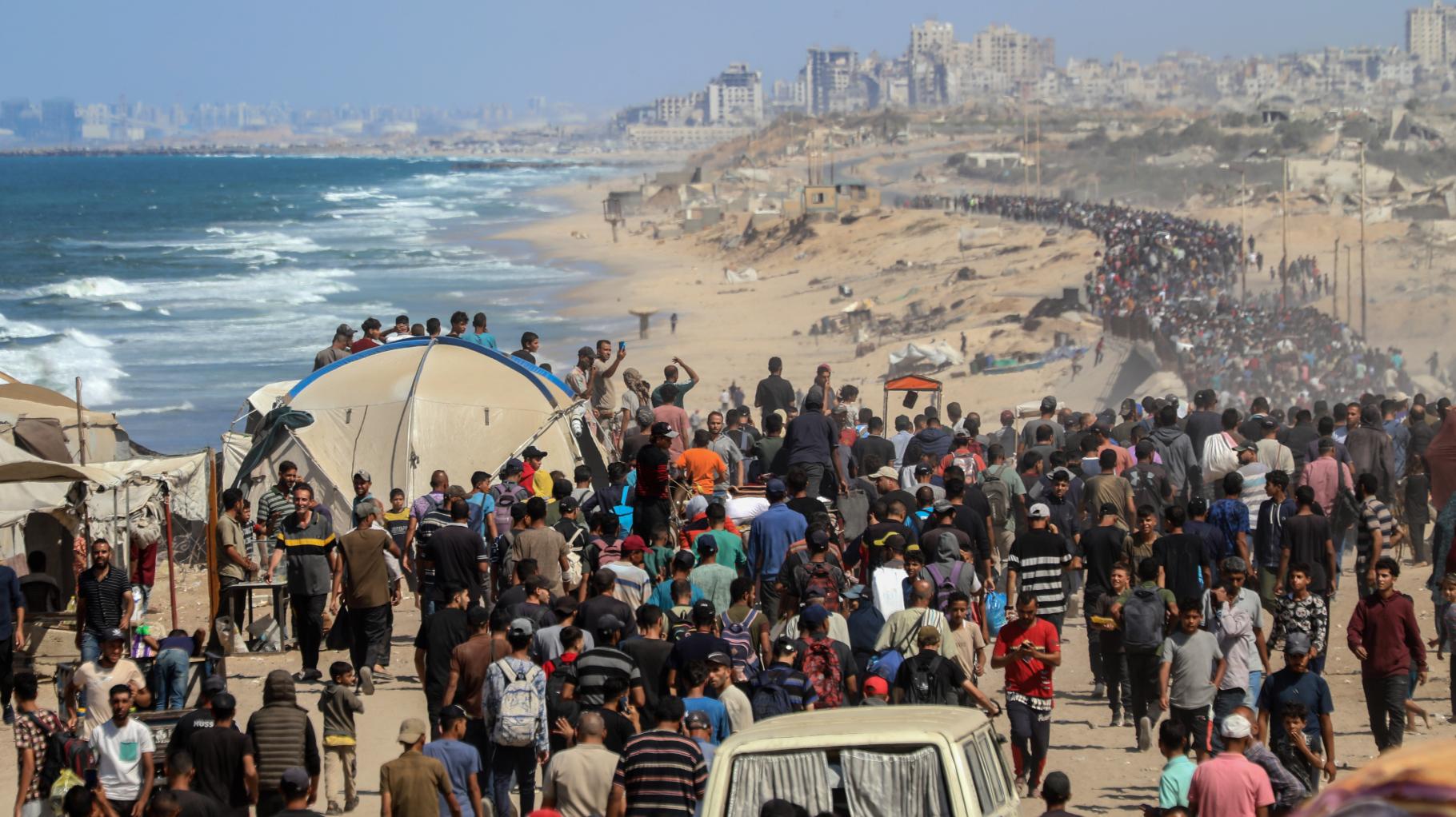 Waffenruhe zwischen Israel und Hamas: Rückkehrwelle im Gazastreifen rollt