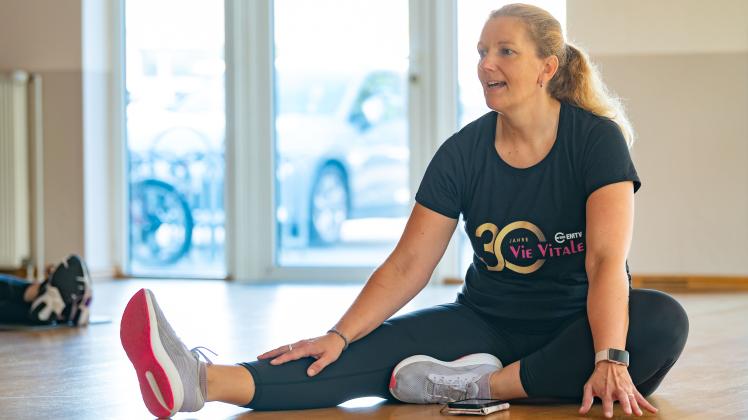 Fitnesstrainerin Steffi Andresen vom Elmshorner MTV