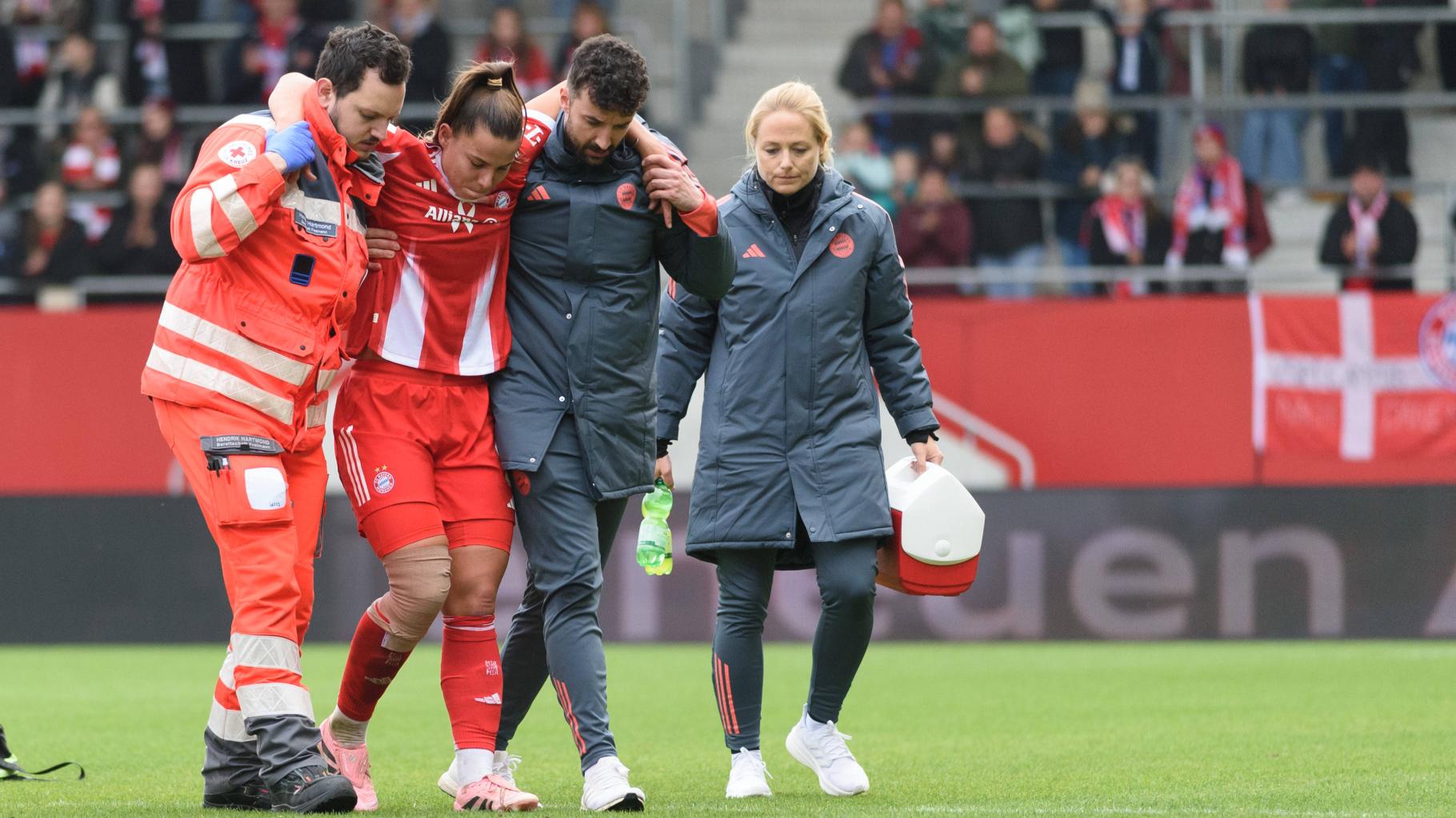 Schockmoment beim Verletzungs-Comeback: Lena Oberdorf erleidet erneuten Kreuzbandriss