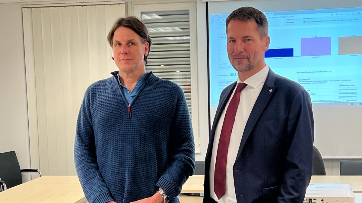 Mayoral election in Glücksburg: Final stretch for Perschk and Richert