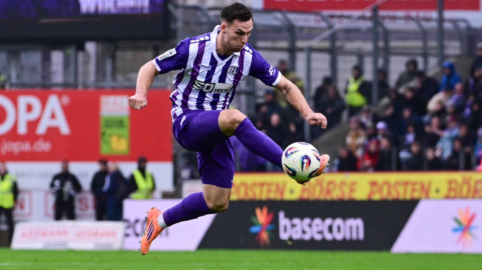 Stürmer Meißner vom VfL Osnabrück: Kein Lautsprecher, aber Spaß am Explodieren auf dem Feld