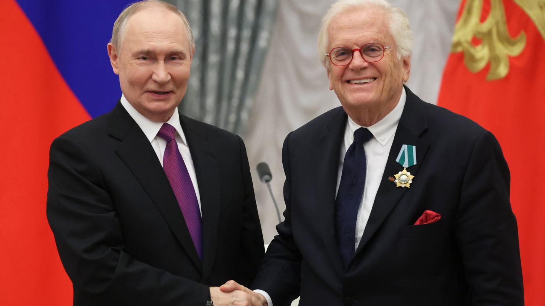 Warum der Pianist Justus Frantz einen Freundschaftsorden von Putin erhalten hat