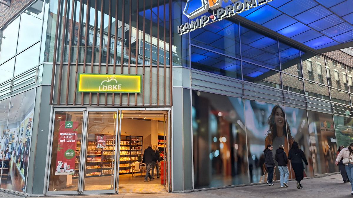 Christmas pop-up: Löbke's farm shop back in Osnabrück