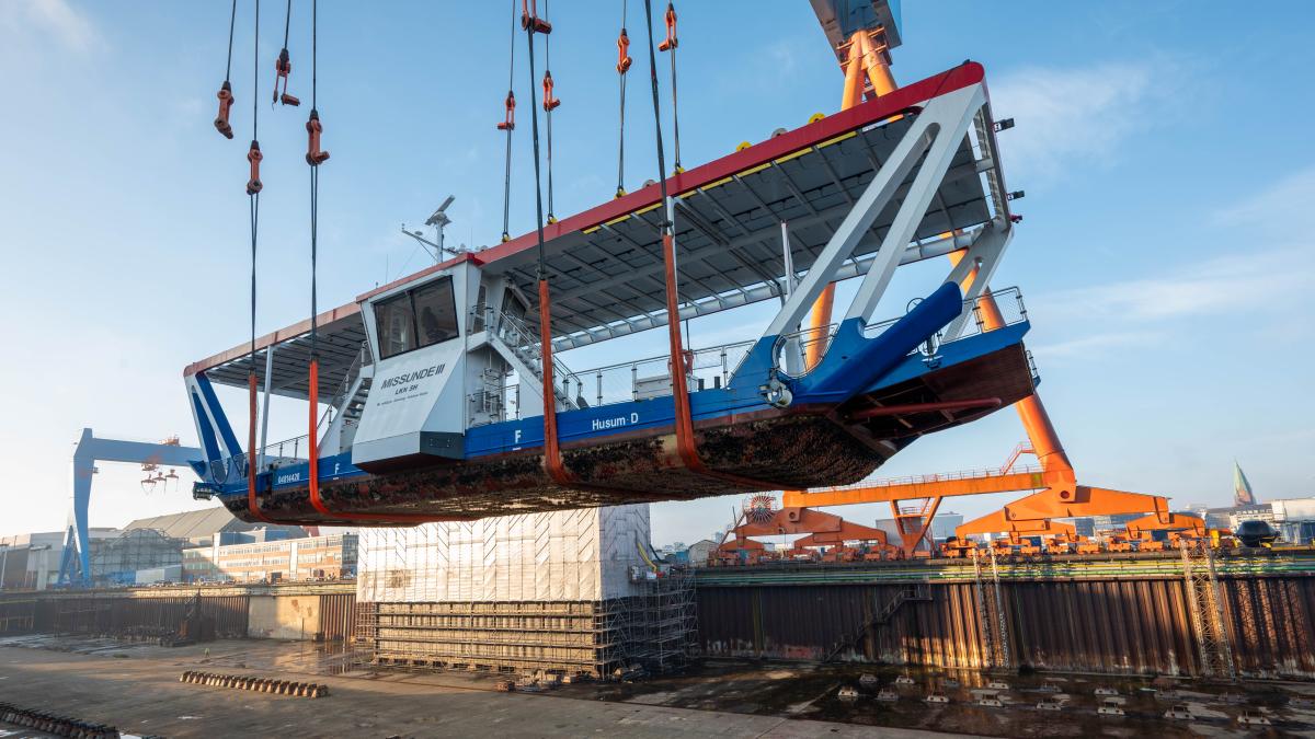 Missunde III ferry has arrived at the shipyard - | here's what's ...