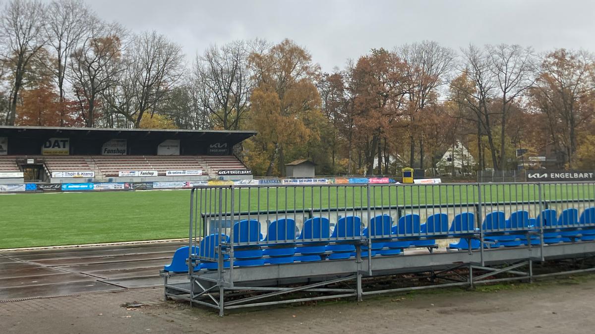 After back and forth: Work at the Delmenhorst stadium is underway again