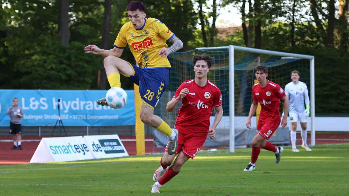 Germany's tightest Oberliga - | and Atlas Delmenhorst right in the ...