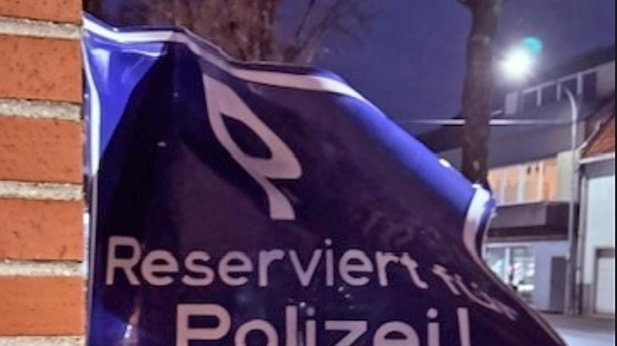 Mit-roher-Gewalt-Parkplatzschild-der-Polizeistation-am-Rathaus-in-Bad-Laer-zerst-rt