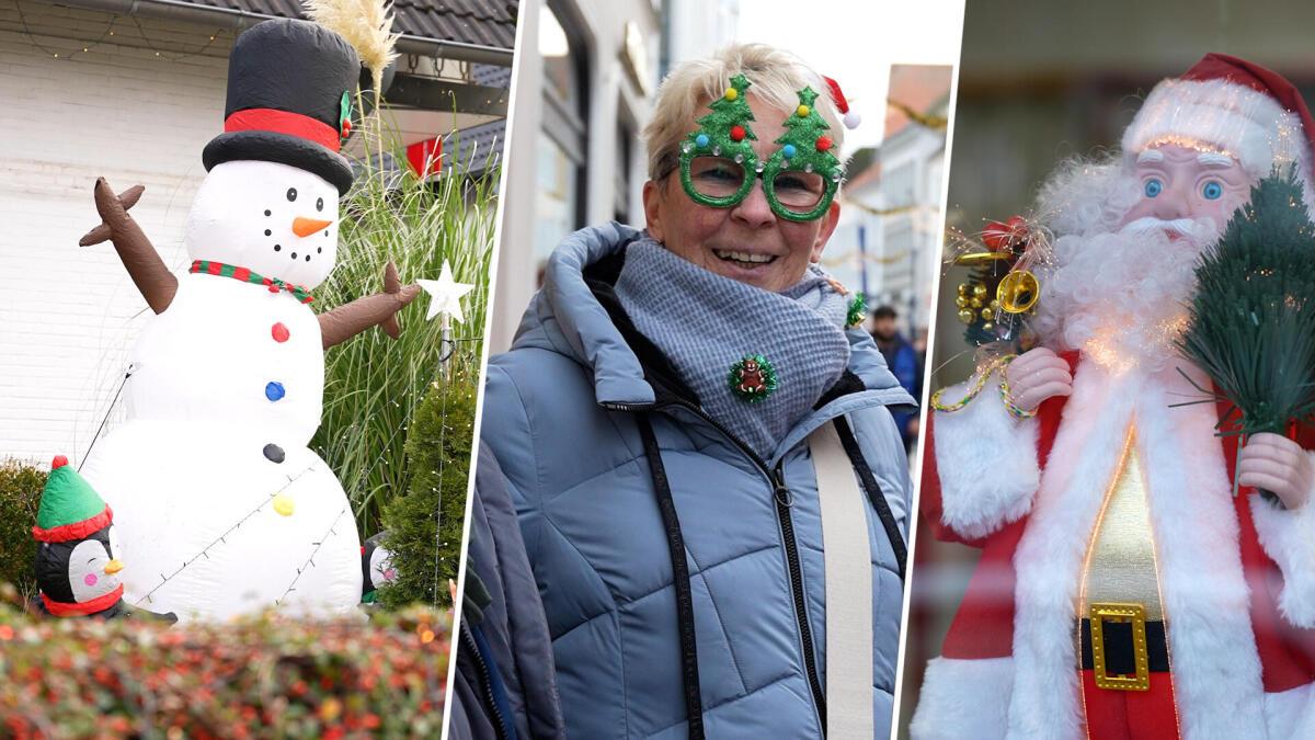 Video survey about absolute no-gos in Christmas decorations