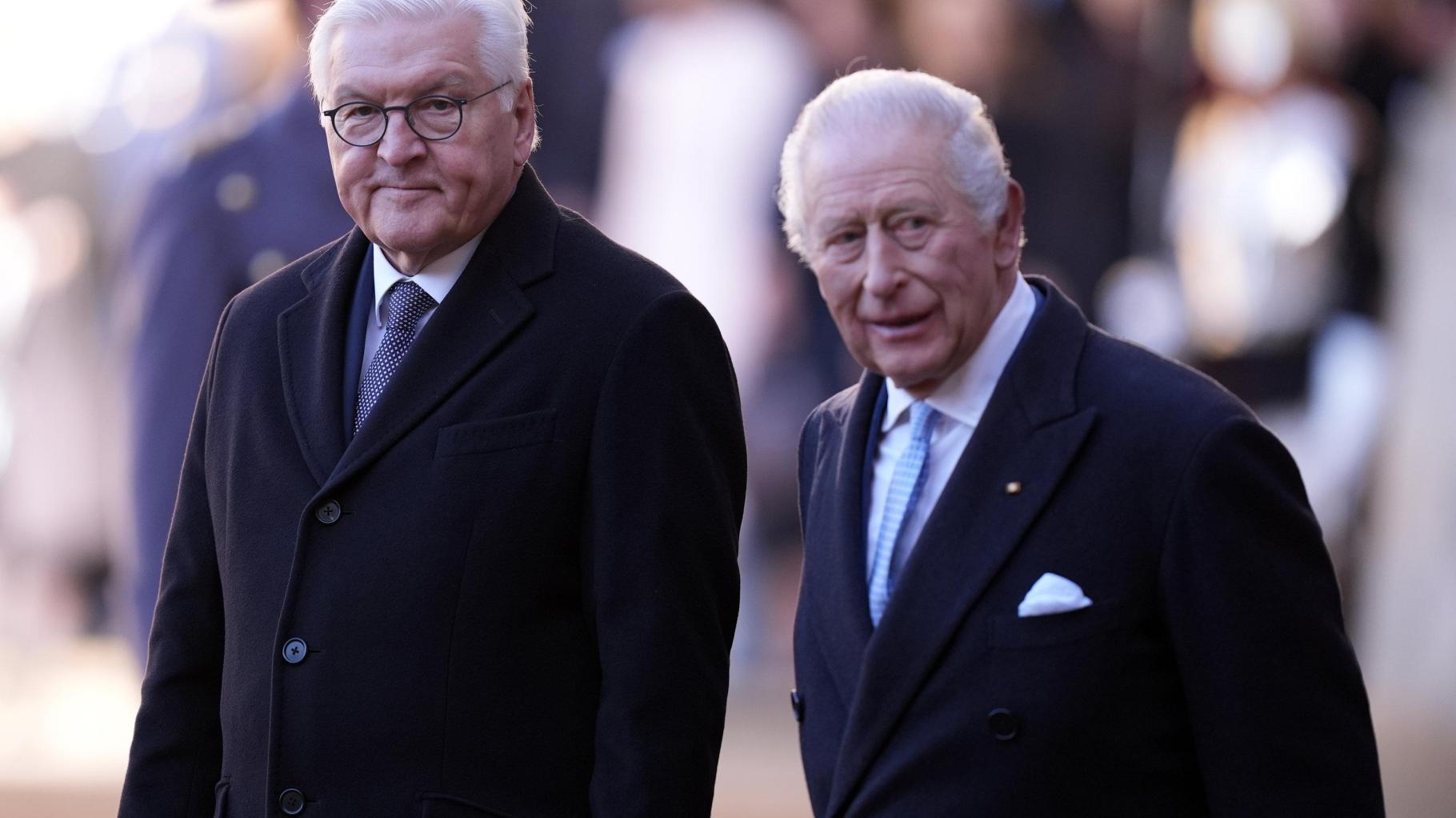 König Charles empfängt Bundespräsident Steinmeier in Windsor: So startete das Treffen