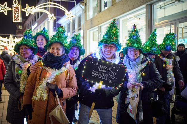 Die Theatergruppe Die Wilde 13 wird auch dieses Jahr wieder an der Weihnachtsparade teilnehmen.