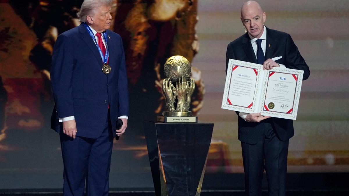 Fifa-Friedenspreis für Trump: Kritik von Menschenrechtlern