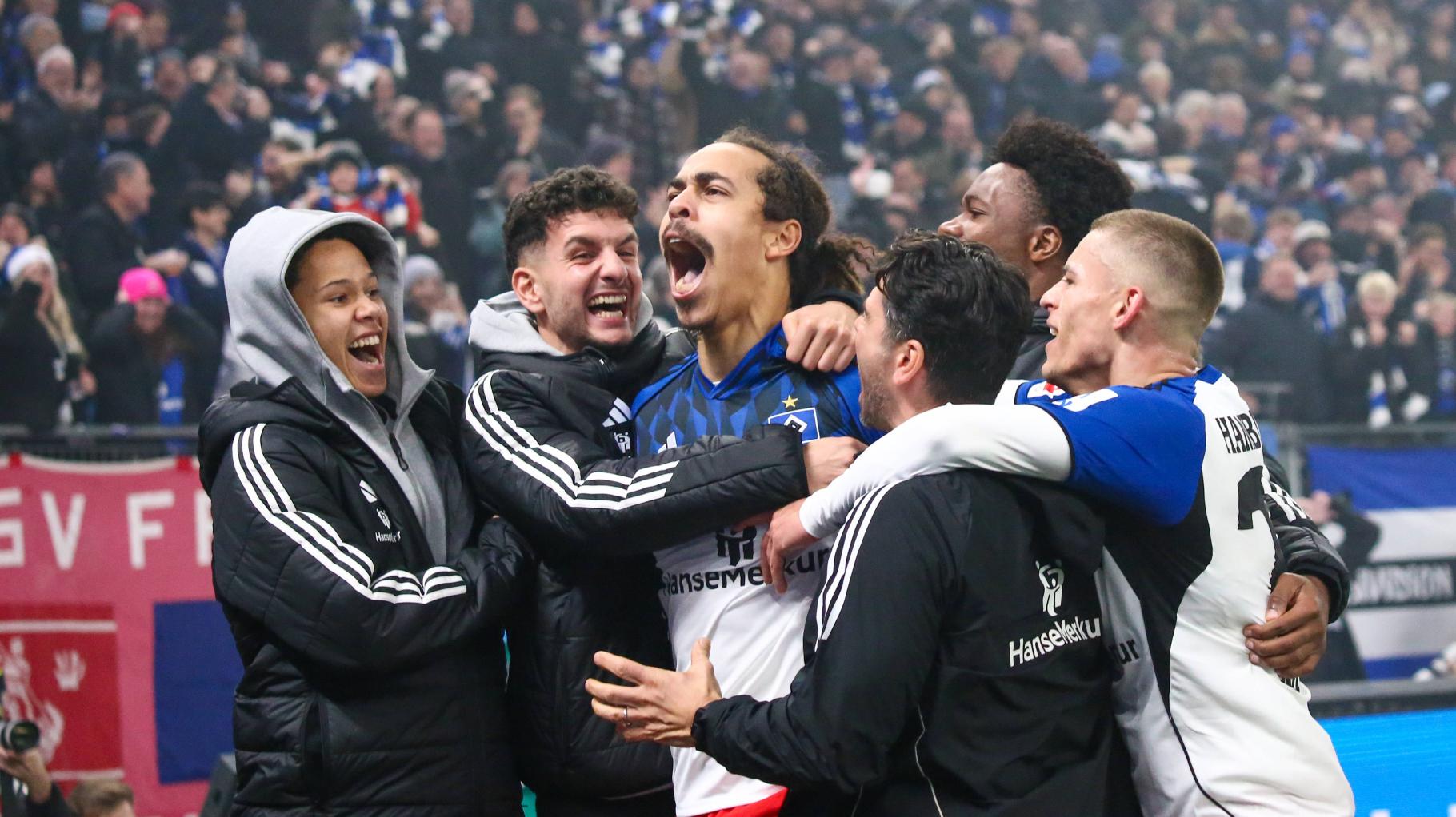 Tumulte nach Schlusspfiff: HSV gewinnt hitziges Nordderby gegen Werder