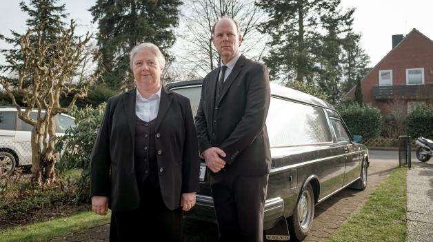 „Nord bei „Nordwest: Stephan Tölle und Regine Hentschel als Töteberg und Blecky. „Nord bei „Nordwest: Stephan Tölle und Regine Hentschel als Töteberg und Blecky.