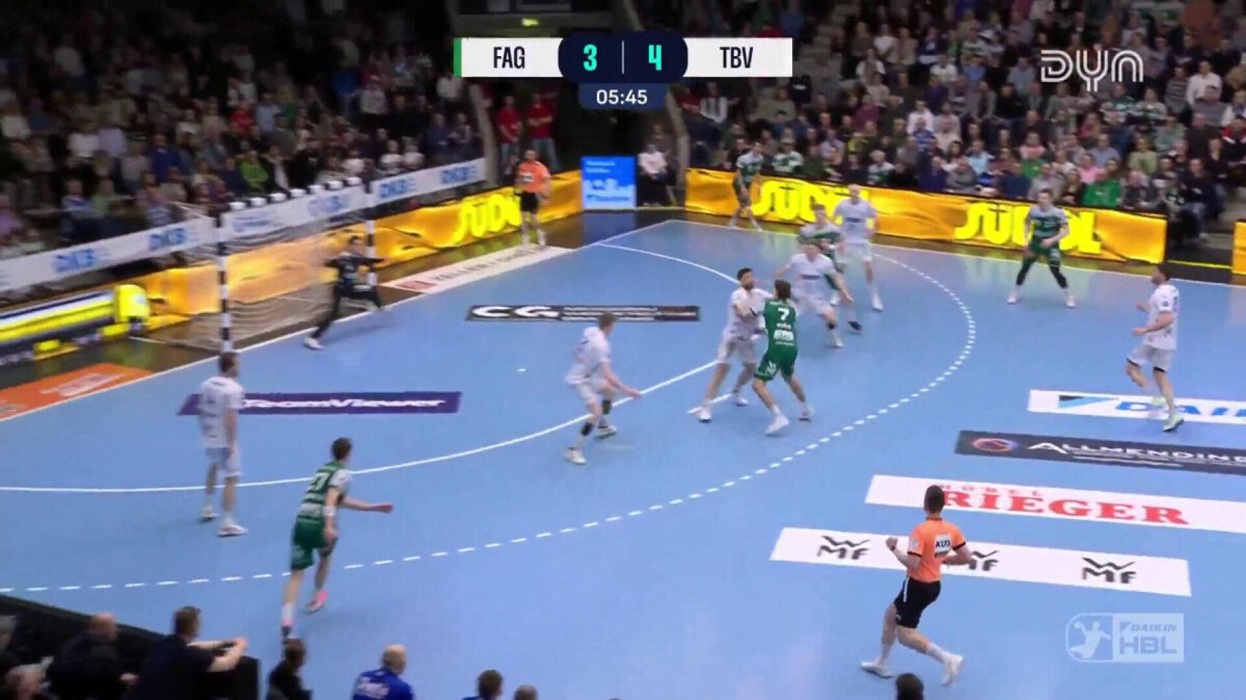 Spiel Highlights zu FRISCH AUF! Göppingen - TBV Lemgo Lippe