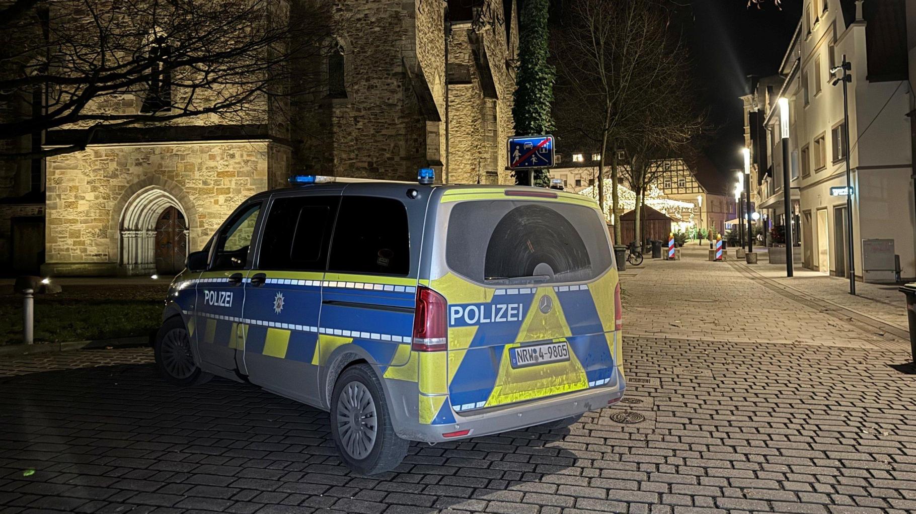 Messerangriff nahe Herforder Weihnachtsmarkt: Polizei meldet Festnahme