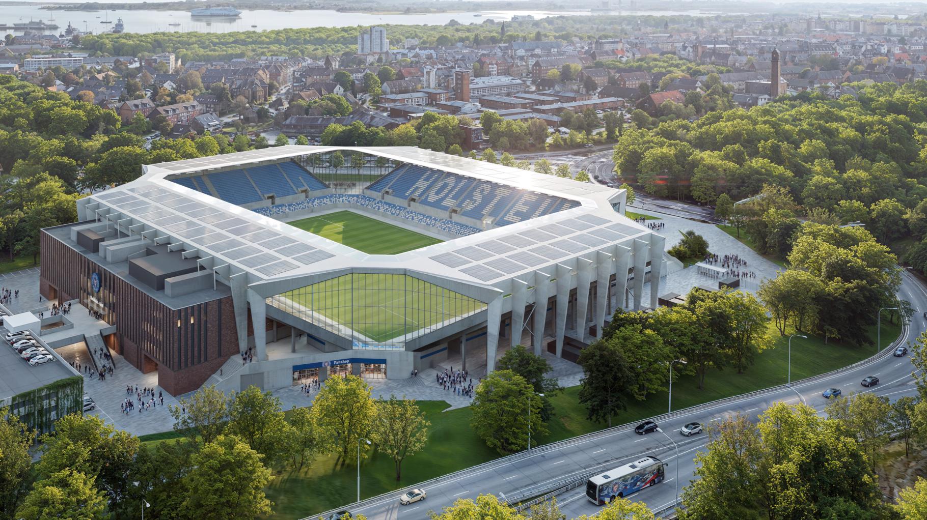 Gradnja novega stadiona Holstein v Kielu se bo začela leta 2026