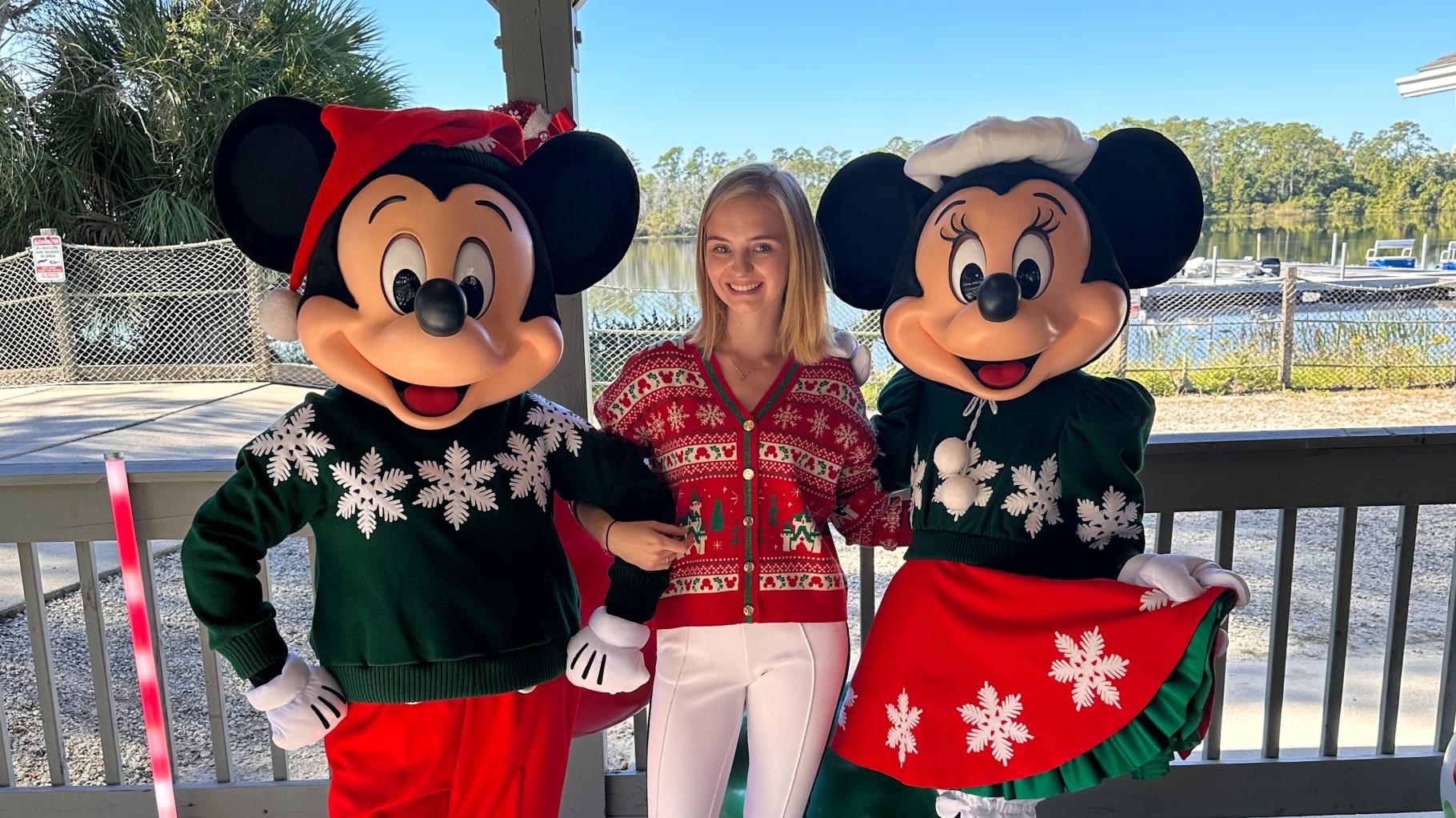 Silvester mit Mickey Maus: Warum Hanne Schröer aus Osnabrück alleine in Florida feiert