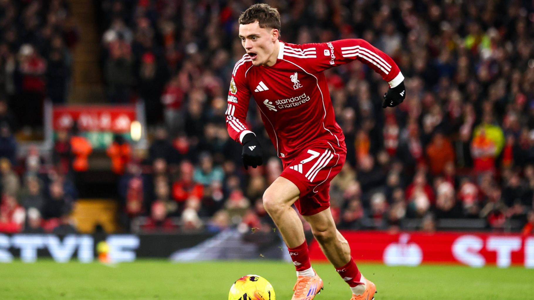 Florian Wirtz erzielt sein erstes Tor für Liverpool – so erleichtert ist der Nationalspieler