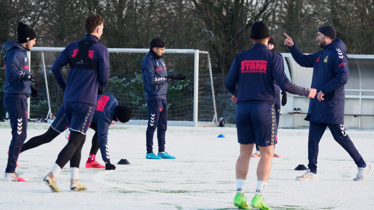 Snow & Ice: SV Atlas has to improvise for the start of pre-season training