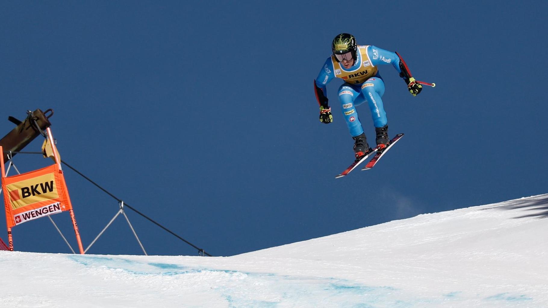 Italiener Franzoni düpiert Ski-Asse bei Super-G in Wengen