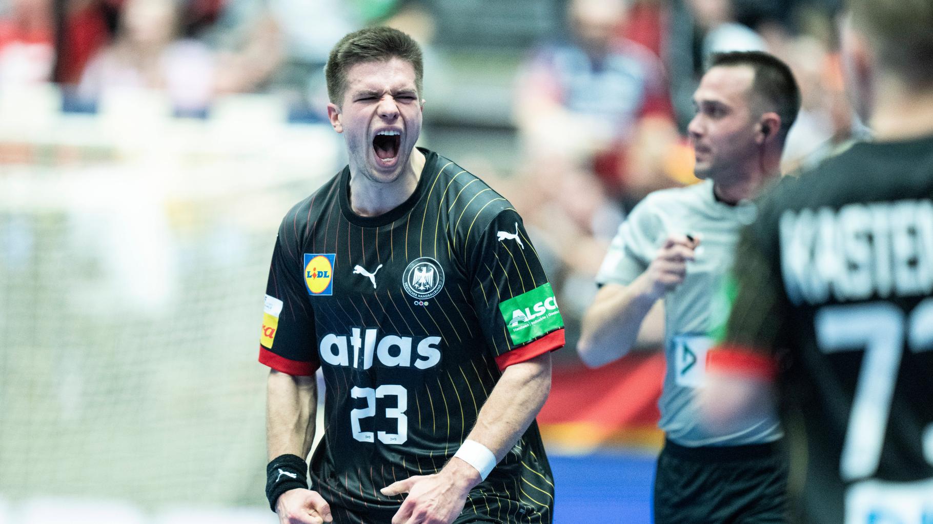 Spanien niedergerungen: Deutsche Handballer lösen Hauptrunden-Ticket