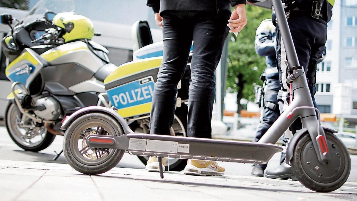 E-scooter in Pinneberg: Police confiscate tampered scooter