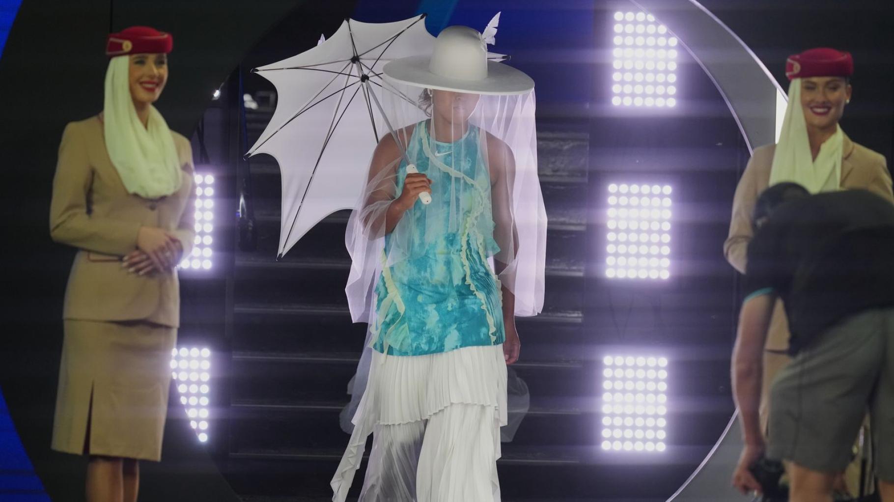 Filmreifer Auftritt: Tennisstar Osaka sorgt für Hingucker