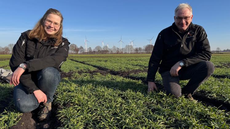 Getreide fr die Welt: Carolin Munk testet Sorten in Lorup