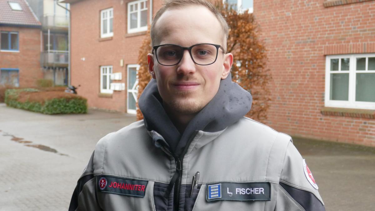 Johanniter Rendsburg: Lennart Fischer helps in disaster relief