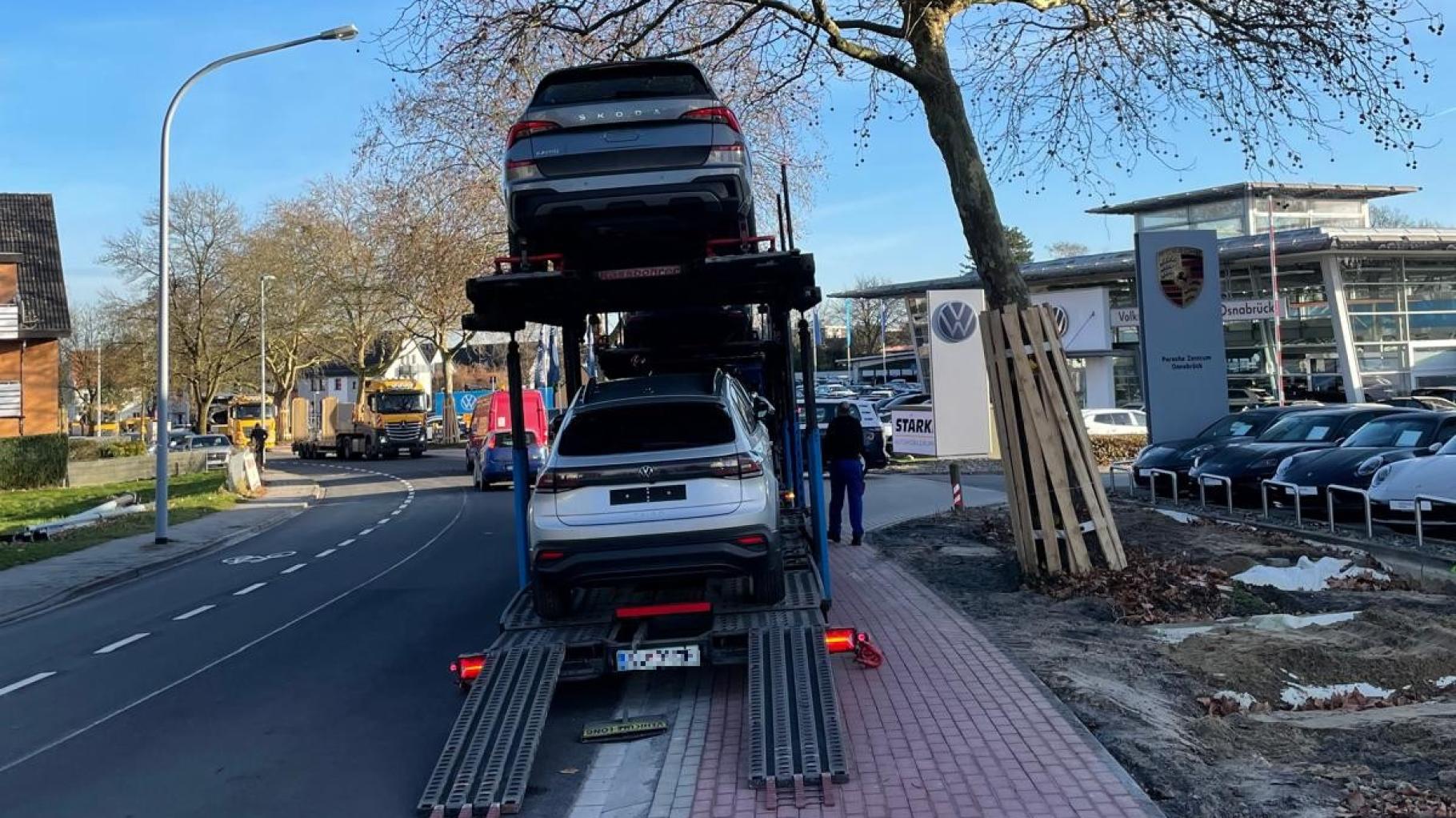 Der neue Radweg am Blumenhaller Weg in Osnabrück ist da – die Falschparker bleiben