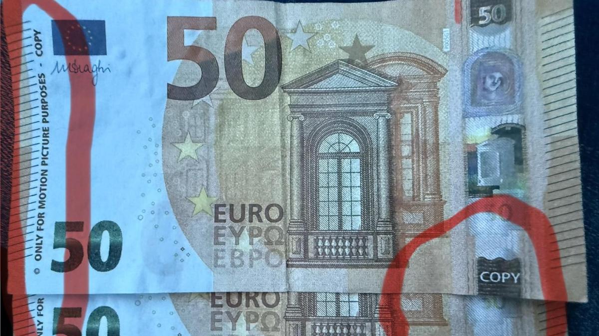 Counterfeit money in circulation: Movie Money scam in Rendsburg