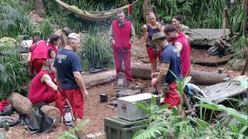 Ein Dschungelcamp-Star musste jetzt den Rucksack packen und ausziehen.