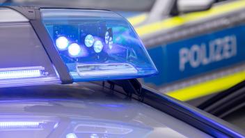 <p>Ein Blaulicht auf dem Dach eines Polizeifahrzeugs. (zu dpa: «15-Jähriger landet mit Omas Auto im Graben»)</p>