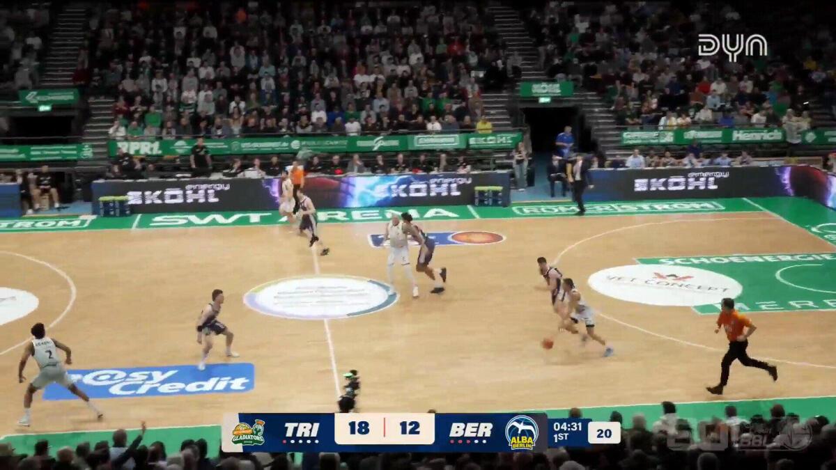 Spiel Highlights zu VET-CONCEPT Gladiators Trier - ALBA BERLIN