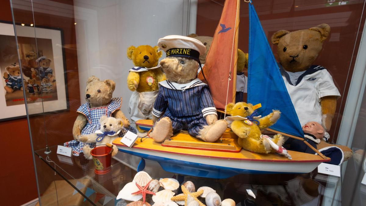 Teddy bear collection leaves the Schleswig City Museum