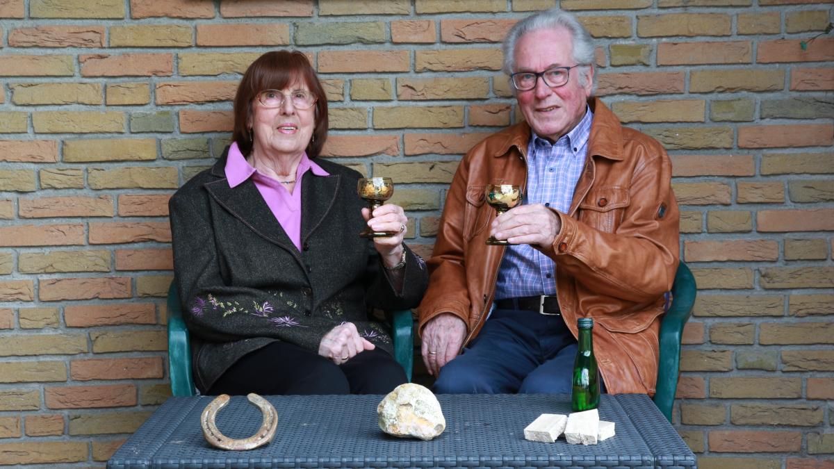 Marianne and Heiner Franzen from Sörup have been married for 70 years