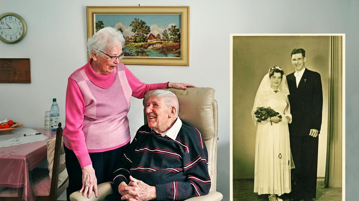 Heirat vor 70 Jahren: Ehepaar Rabinger hat Tipps für lange Ehe