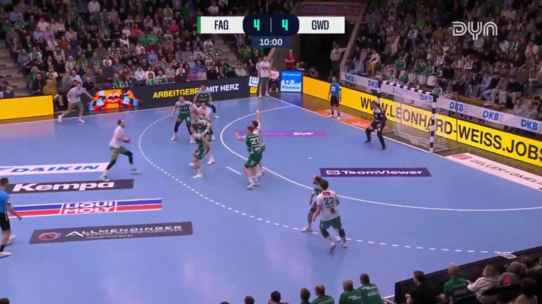 Spiel Highlights zu FRISCH AUF! Göppingen - GWD Minden