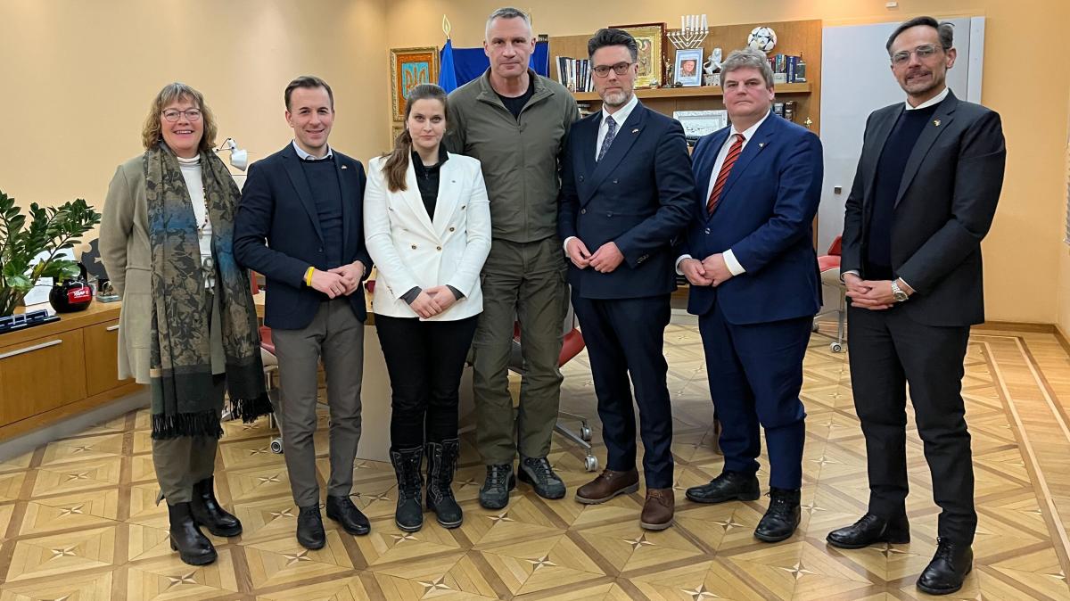 After trip to Ukraine: Bastian Ernst calls for more military aid