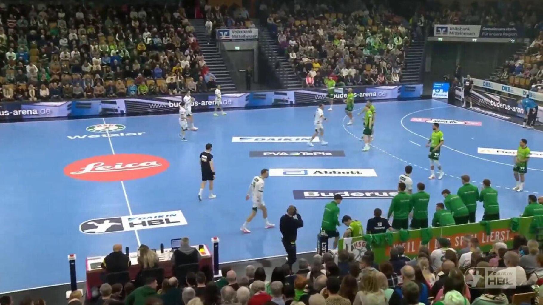 Spiel Highlights zu HSG Wetzlar - Füchse Berlin