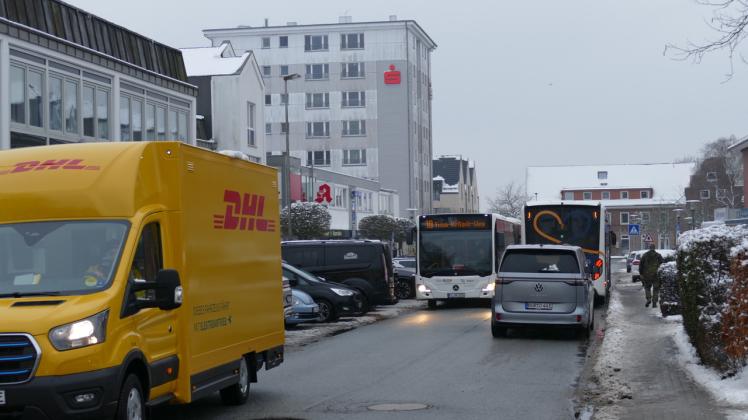 Baustellen am Twedter Plack sorgen für Verkehrseinschränkungen